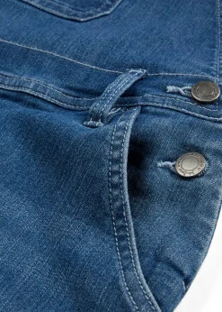 Niños bonprix bonprix Peto vaquero de talle medio