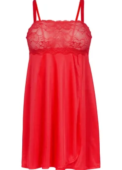 Mujer bonprix bonprix Picardías con efecto brillante