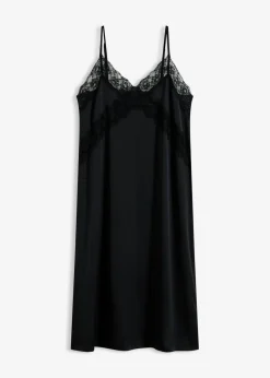 Mujer bonprix bonprix Picardías de satén con encaje delicado