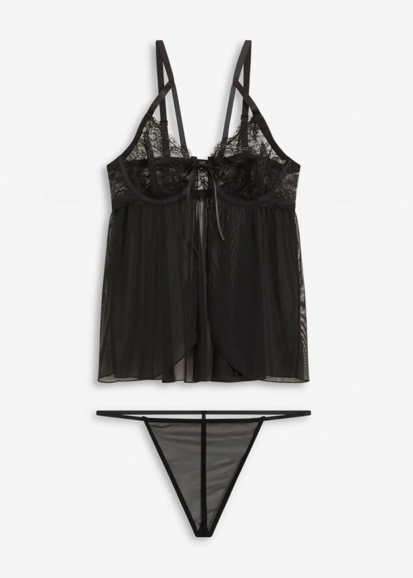 Mujer bonprix bonprix Picardías+ tanga (2 piezas)