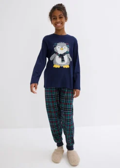 bonprix bonprix Niño·Pijamas|Niña·Pijamas>Pijama azul marino-verde botella-negro