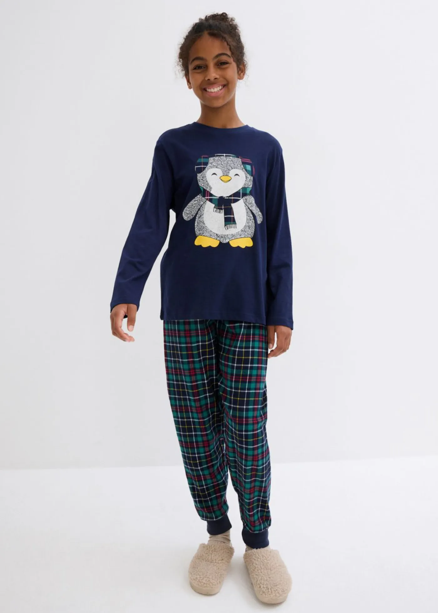 bonprix bonprix Niño·Pijamas|Niña·Pijamas>Pijama azul marino-verde botella-negro