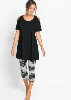 Mujer bonprix bonprix Pijama capri con mangas cortas