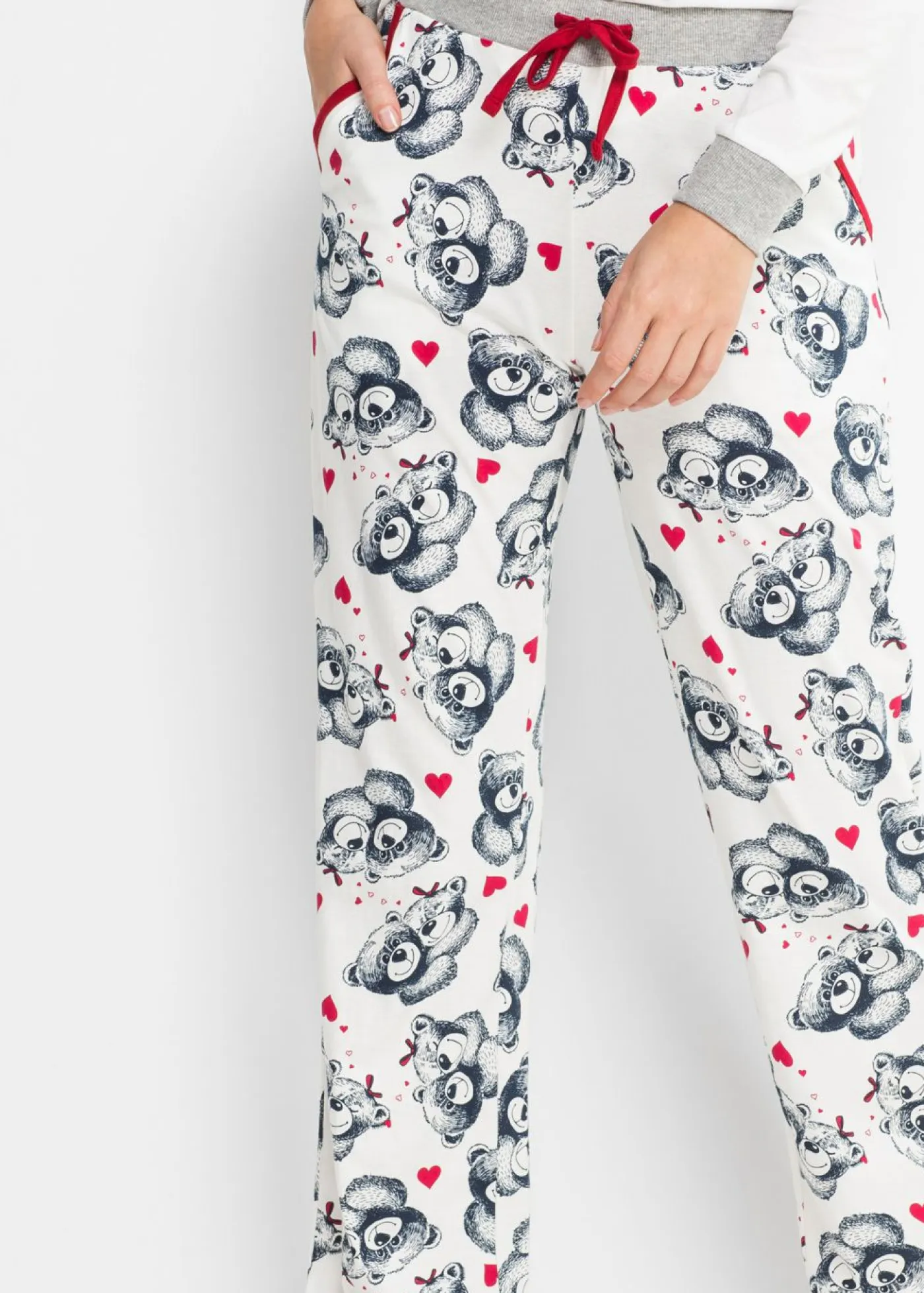 Mujer bonprix bonprix Pijama con aplicación de franela