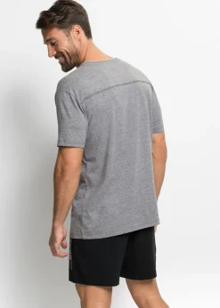 Hombre bonprix bonprix Pijama corto con algodón suave