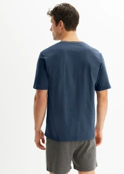 Hombre bonprix bonprix Pijama corto de algodón (4 piezas)