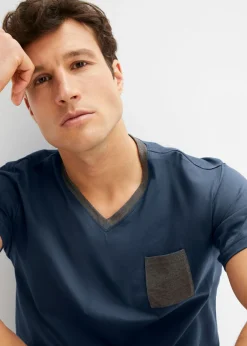 Hombre bonprix bonprix Pijama corto de algodón (4 piezas)