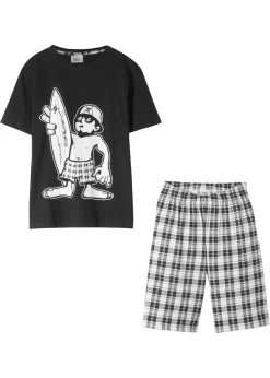 Niños bonprix bonprix Pijama corto de algodón puro (2 piezas)