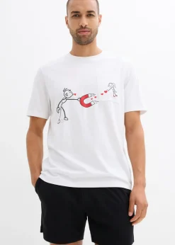 Hombre bonprix bonprix Pijama corto de algodón suave