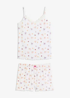 Mujer bonprix bonprix Pijama corto de canalé