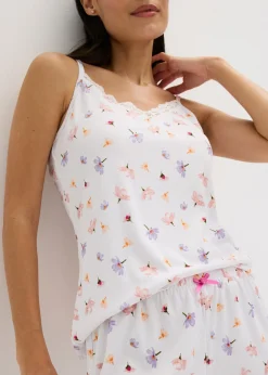 Mujer bonprix bonprix Pijama corto de canalé