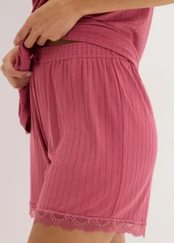 Mujer bonprix bonprix Pijama corto de pointelle suave