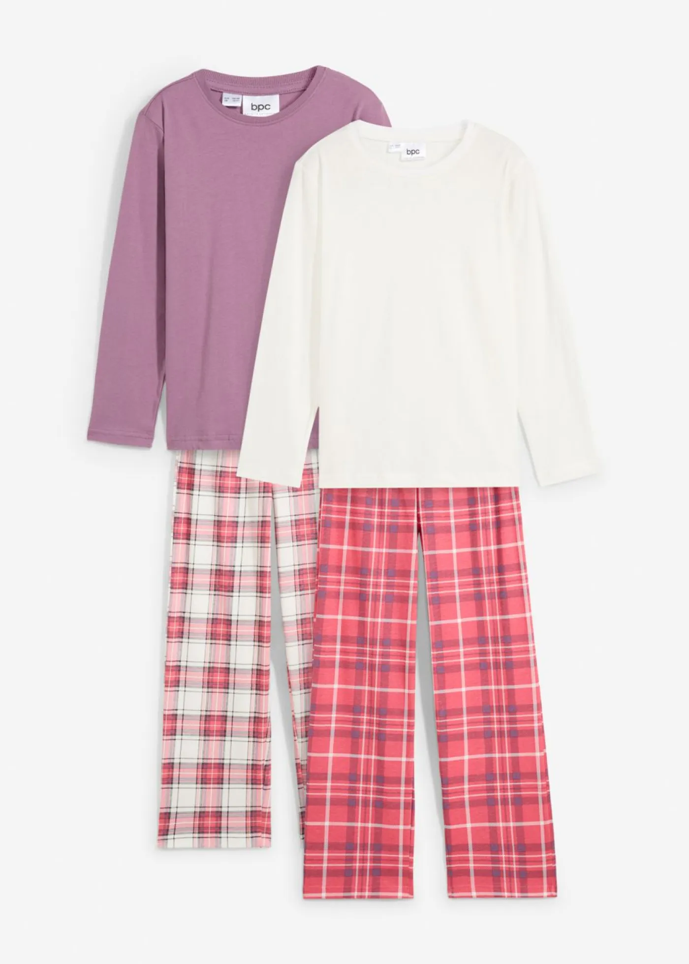 Niños bonprix bonprix Pijama de algodón ecológico para niñas (conjunto de 2 piezas)