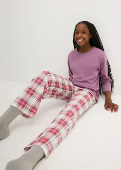 Niños bonprix bonprix Pijama de algodón ecológico para niñas (conjunto de 2 piezas)