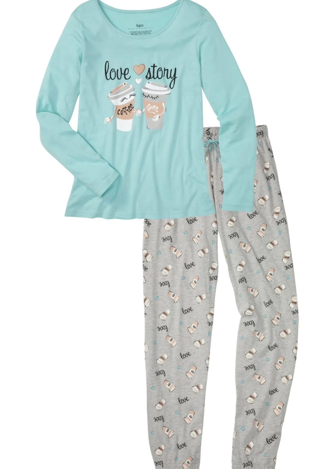 Mujer bonprix bonprix Pijama de algodón orgánico