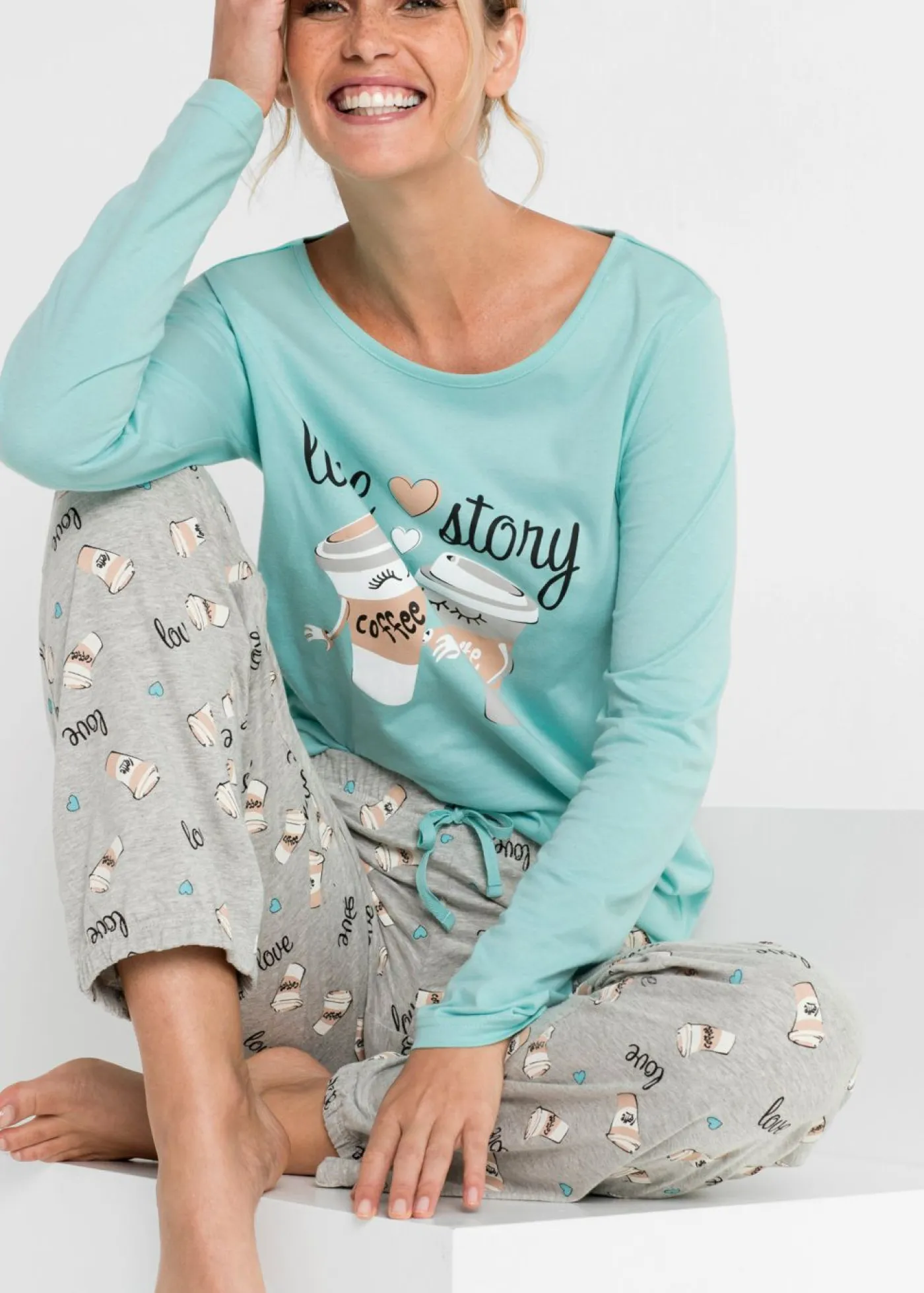 Mujer bonprix bonprix Pijama de algodón orgánico