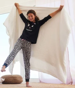 Niños bonprix bonprix Pijama de algodón puro (2 piezas)