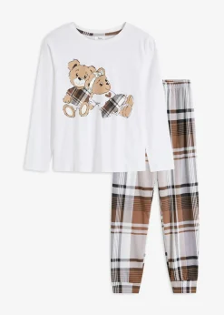 Niños bonprix bonprix Pijama de algodón puro (conjunto de 2 piezas)