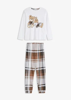 Niños bonprix bonprix Pijama de algodón puro (conjunto de 2 piezas)