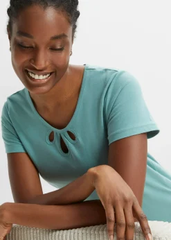 Mujer bonprix bonprix Pijama de algodón puro (3 piezas)