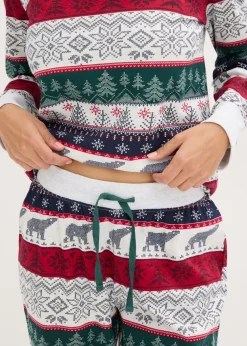 Mujer bonprix bonprix Pijama de algodón suave con bolsa de regalo