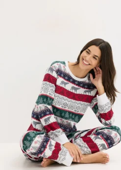 Mujer bonprix bonprix Pijama de algodón suave con bolsa de regalo