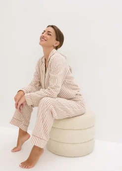 Mujer bonprix bonprix Pijama de franela con bolsa regalo