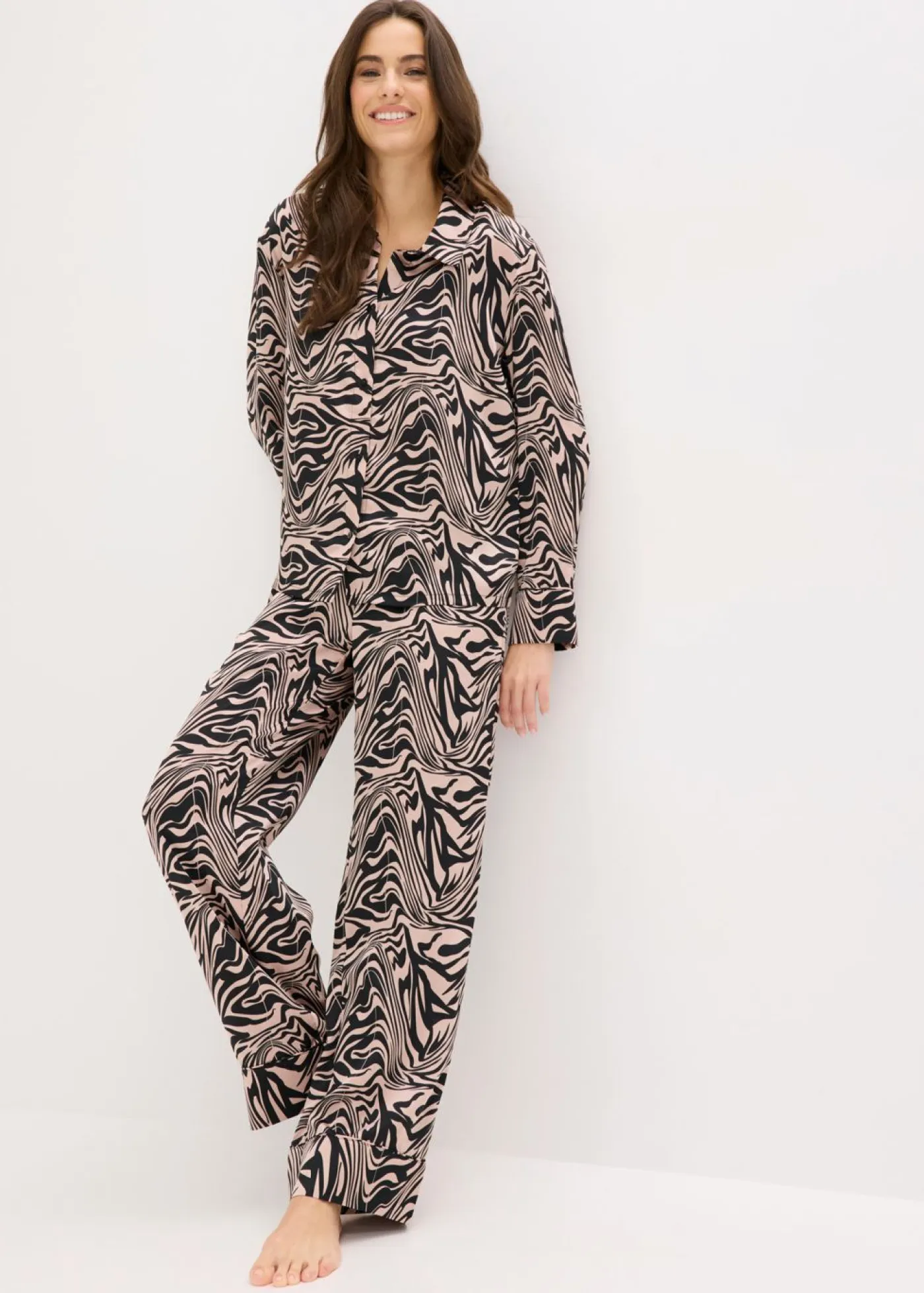 Mujer bonprix bonprix Pijama de satén