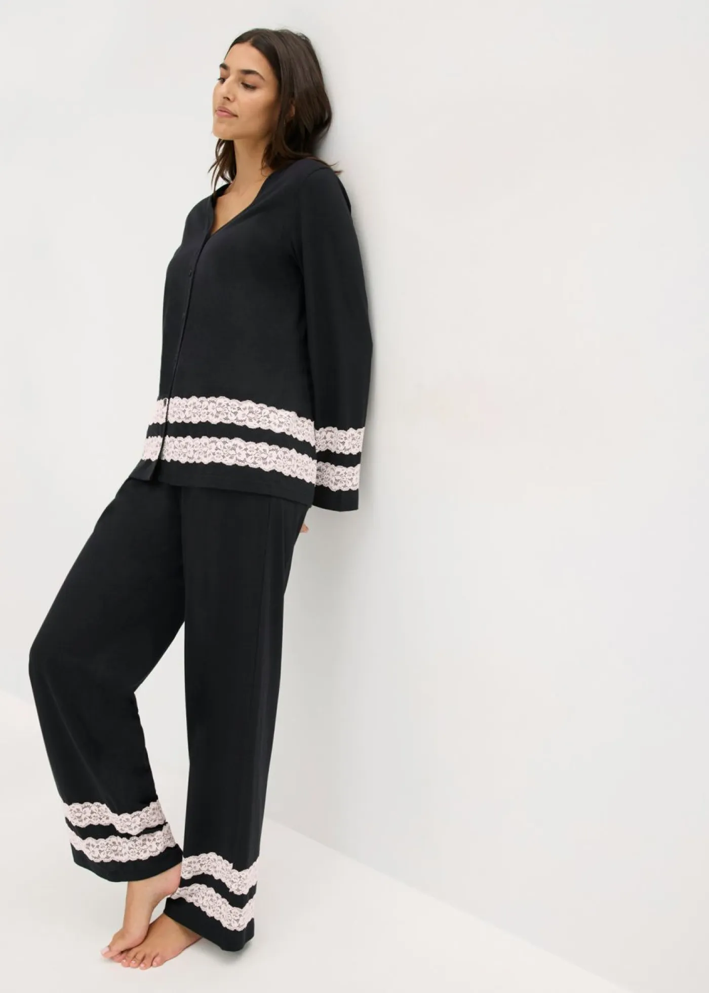 Mujer bonprix bonprix Pijama de suave mezcla de viscosa