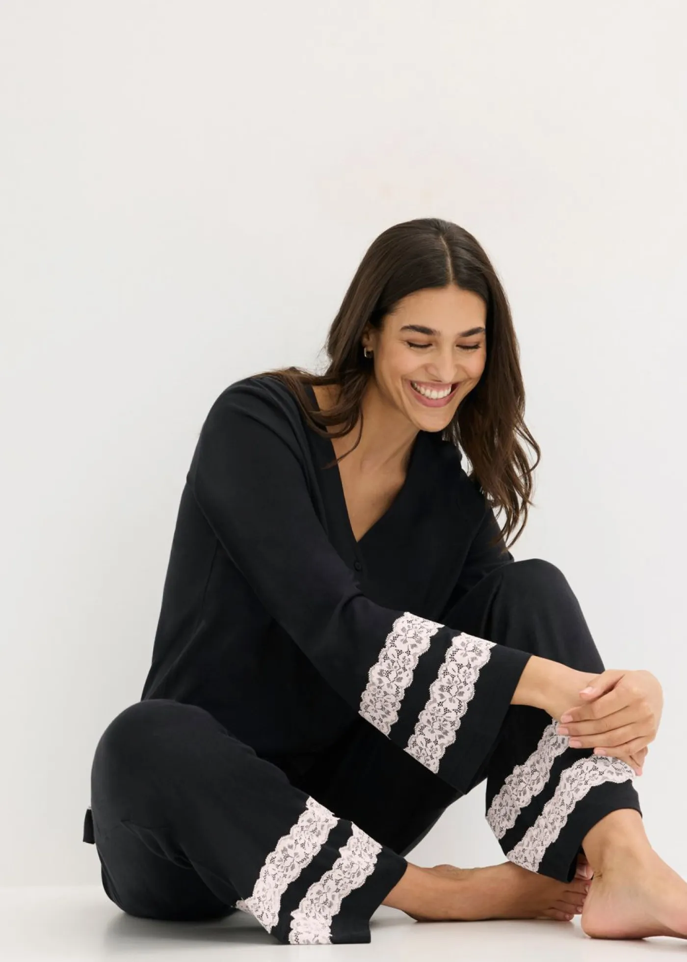 Mujer bonprix bonprix Pijama de suave mezcla de viscosa