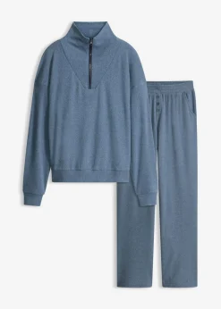 Mujer bonprix bonprix Pijama de suave punto gofrado