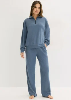 Mujer bonprix bonprix Pijama de suave punto gofrado