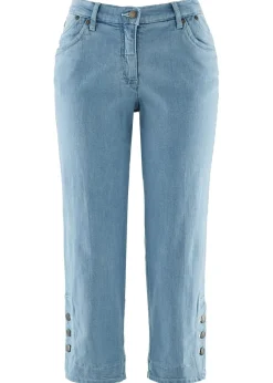 bonprix bonprix Vaqueros>Pirata vaquero azul blanqueado