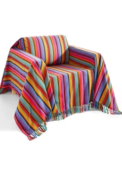 bonprix bonprix Muebles De Sala De Estar·Mantas Y Cubresofás|Colchas Y Cubrecamas>Plaid de rayas Multicolor