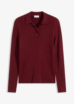 bonprix bonprix Jerséis|Ropa De Punto>Polo Rojo rubí