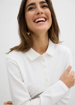 Mujer bonprix bonprix Polo de algodón orgánico pesado