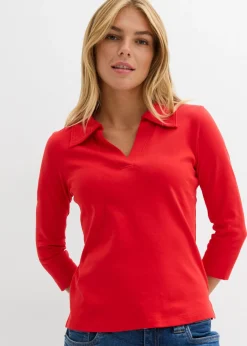 Mujer bonprix bonprix Polo de algodón orgánico puro