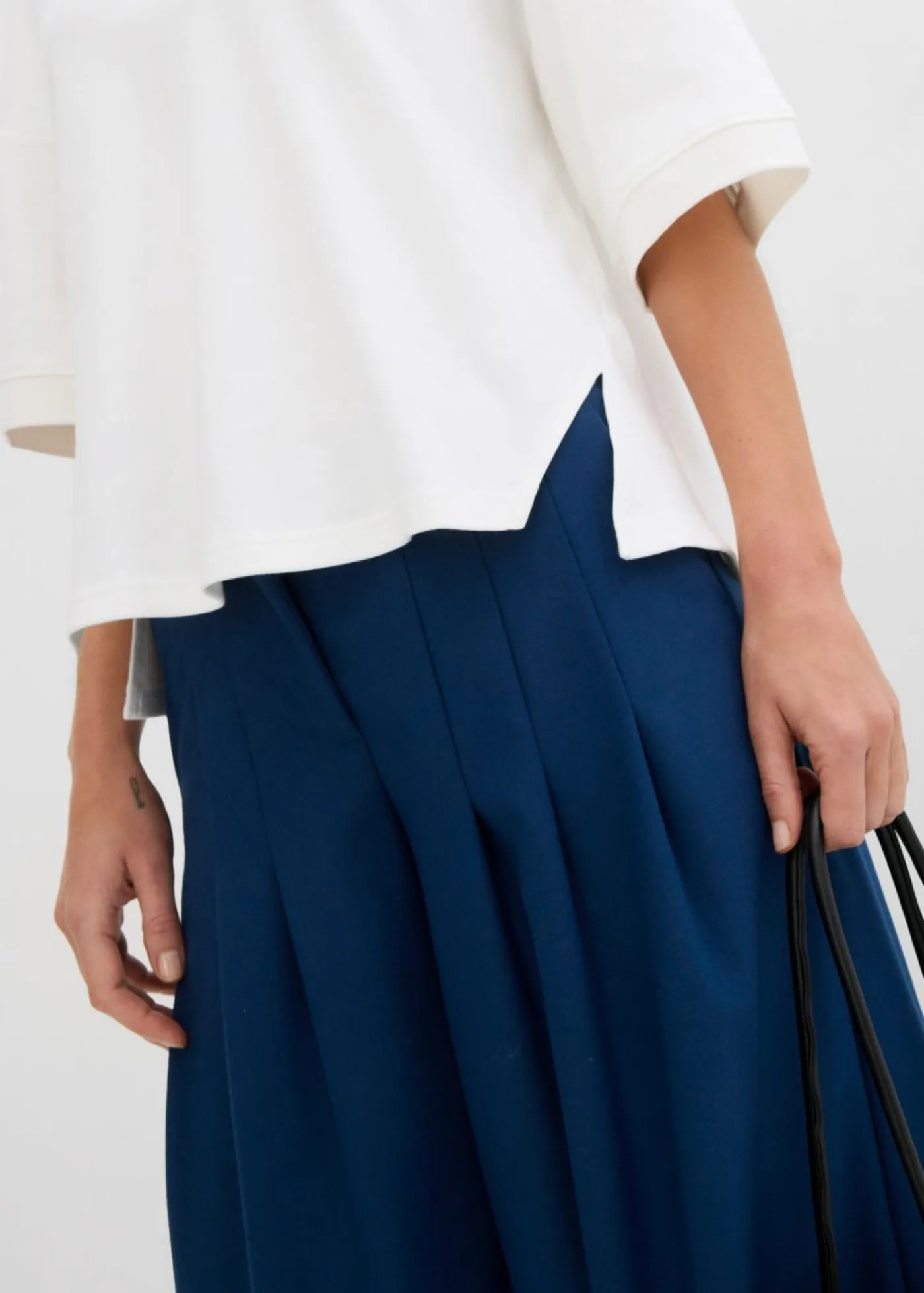 bonprix bonprix Esenciales|Camisetas>Polo de algodón orgánico puro Blanco lana