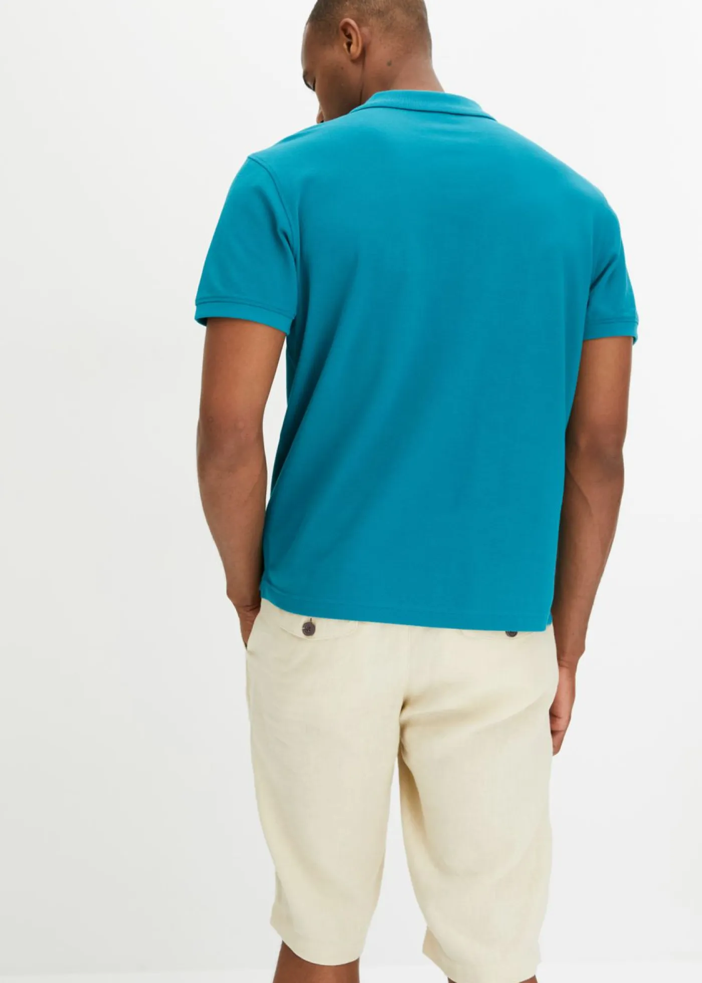 Hombre bonprix bonprix Polo de algodón orgánico puro (2 unidades)