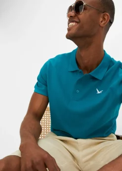Hombre bonprix bonprix Polo de algodón orgánico puro (2 unidades)