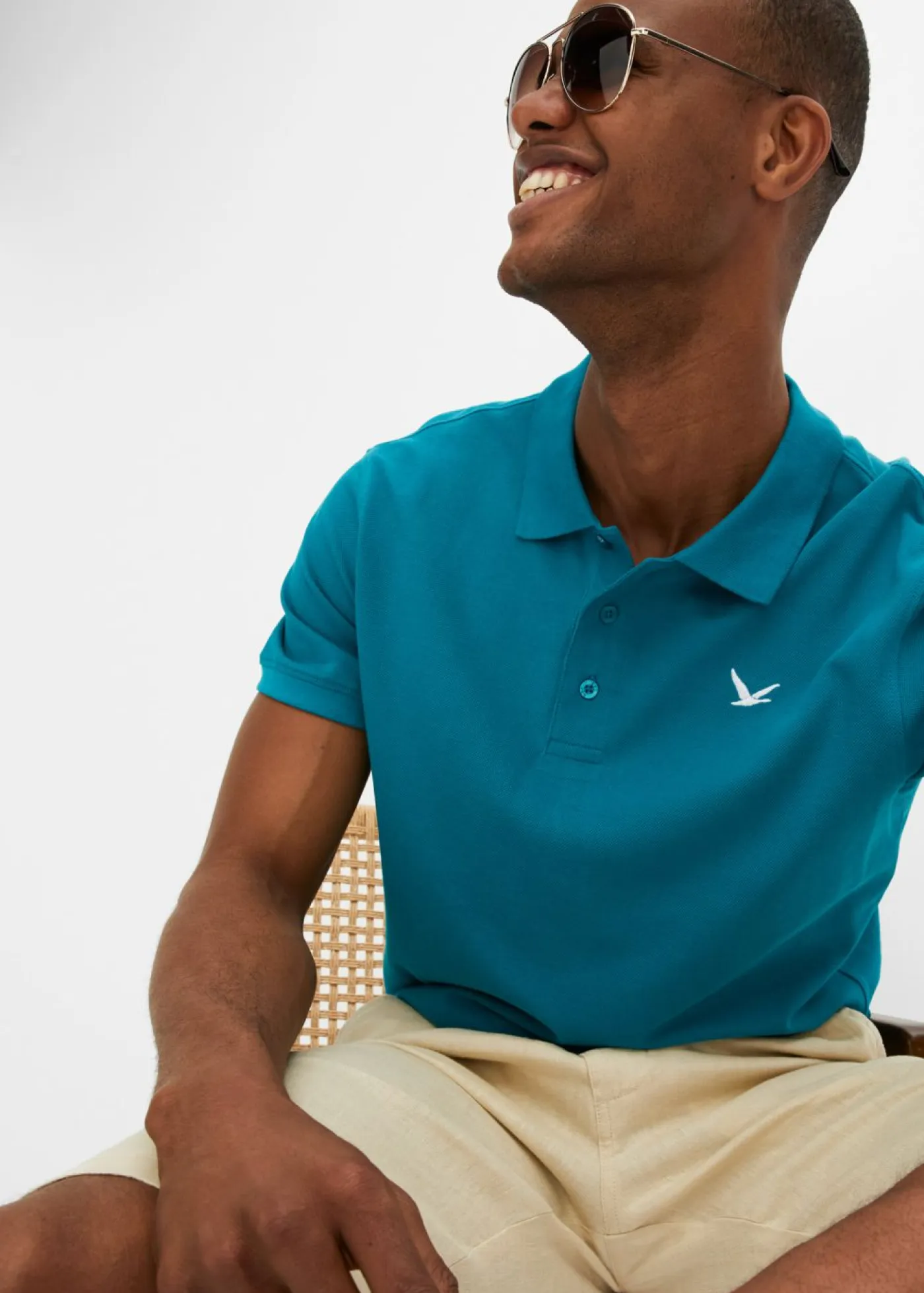 Hombre bonprix bonprix Polo de algodón orgánico puro (2 unidades)