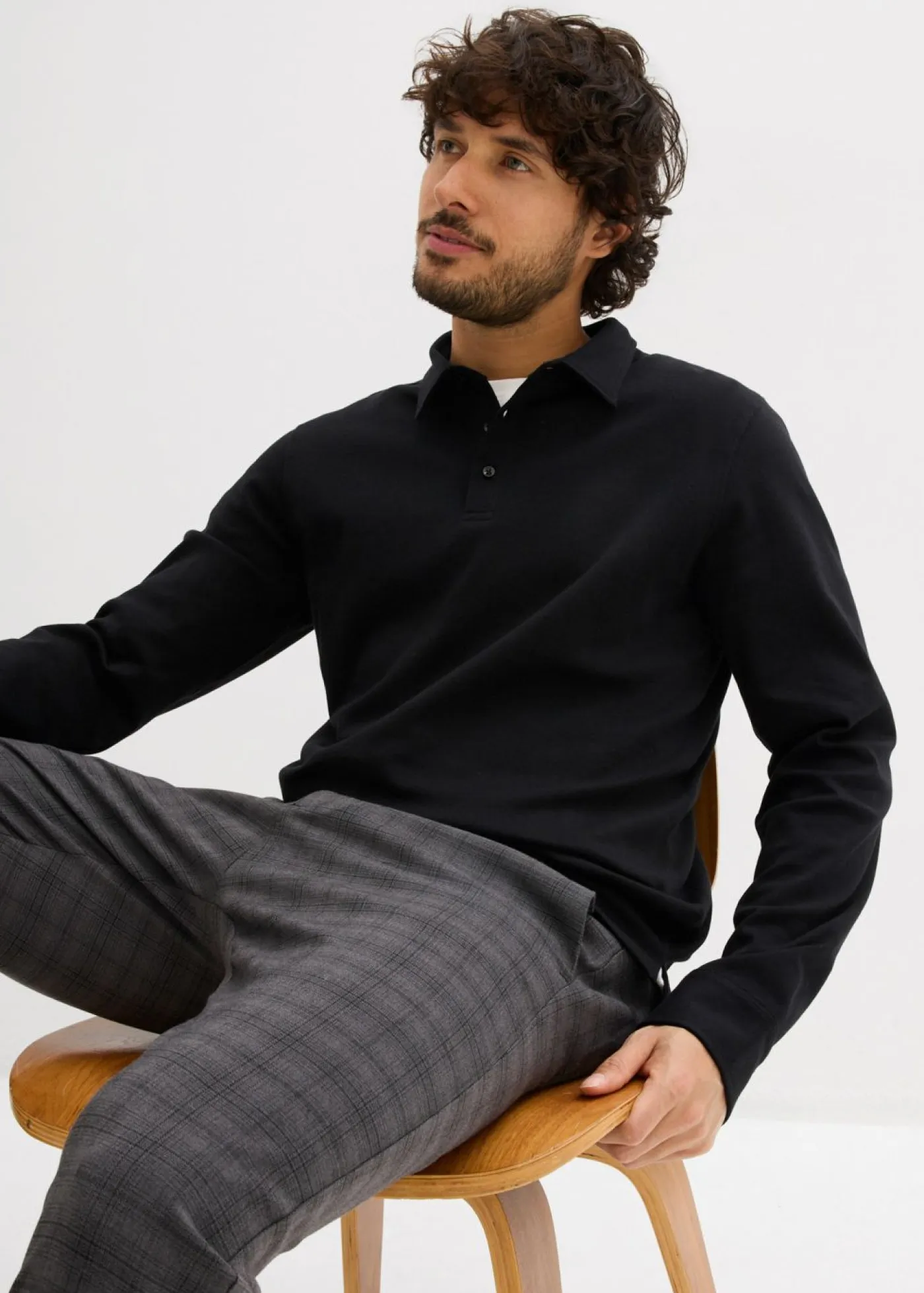 Hombre bonprix bonprix Polo de algodón puro