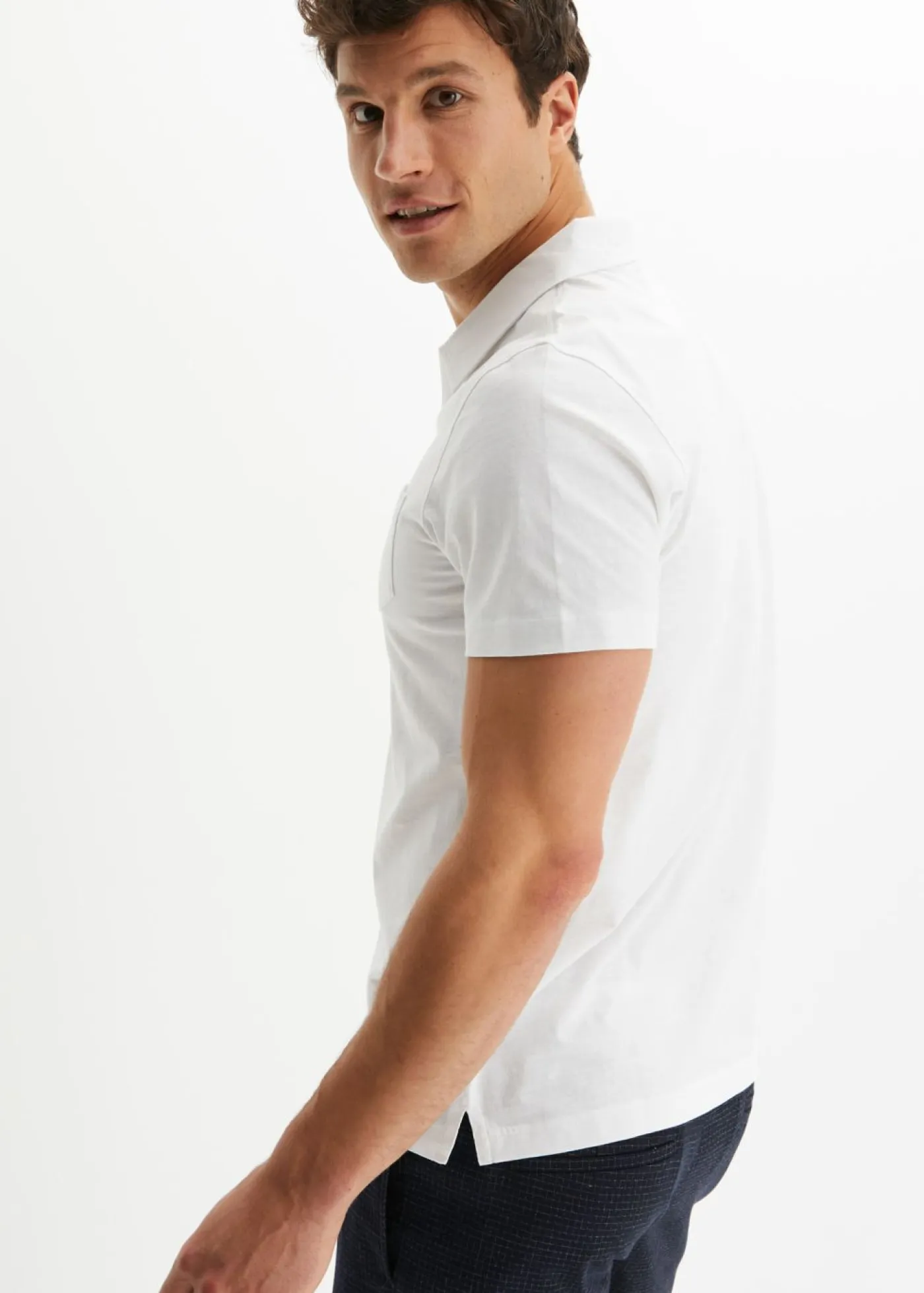 bonprix bonprix Camisetas Y Polos>Polo de manga corta Blanco