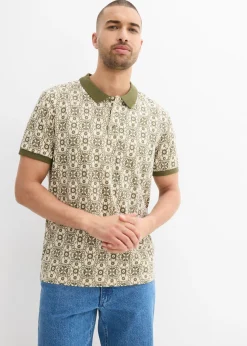 Hombre bonprix bonprix Polo de manga corta de algodón orgánico