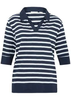 Mujer bonprix bonprix Polo de mezcla de algodón y viscosa