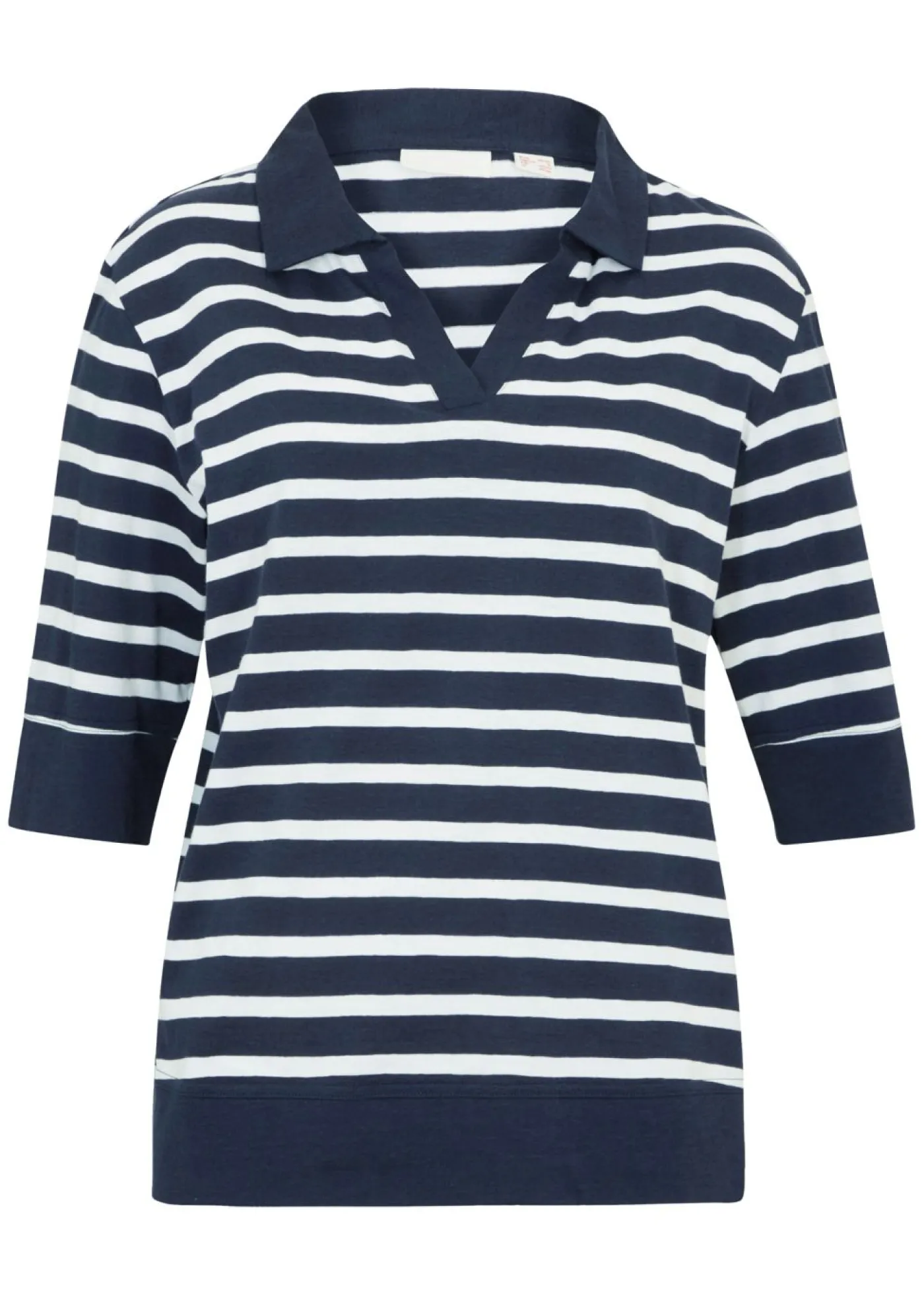 Mujer bonprix bonprix Polo de mezcla de algodón y viscosa