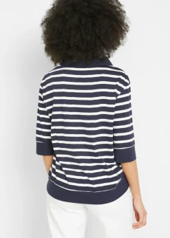 Mujer bonprix bonprix Polo de mezcla de algodón y viscosa