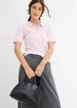 Mujer bonprix bonprix Polo de mezcla de viscosa