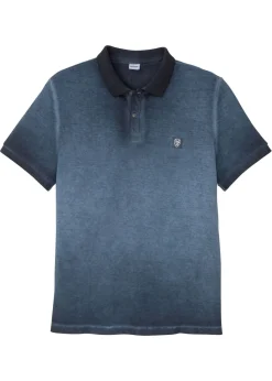 Hombre bonprix bonprix Polo de piqué con aspecto desgastado