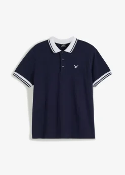 Hombre bonprix bonprix Polo de piqué de algodón ecológico puro